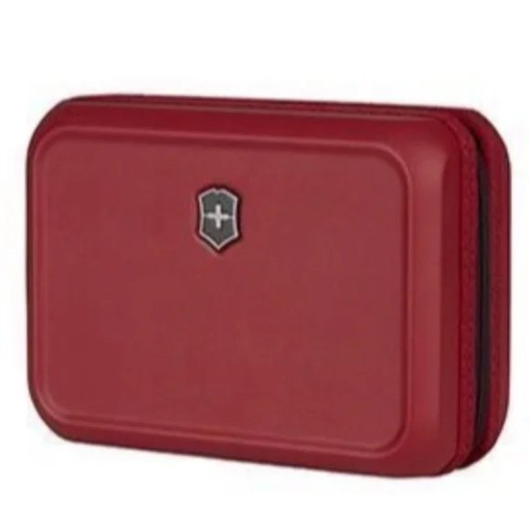 Victorinox Bags Victorinox Hard Shell Toiletry Casedopp Kit In Red